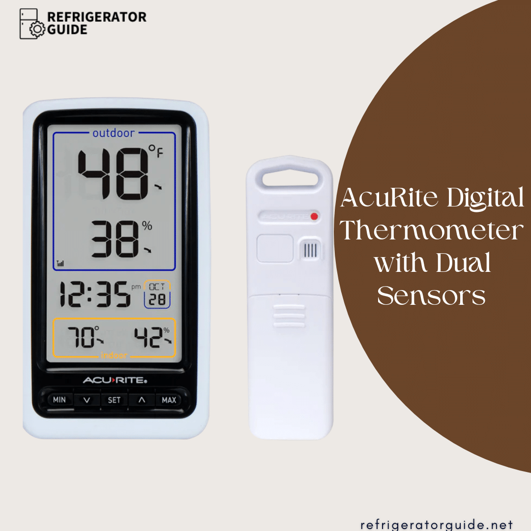 AcuRite Digital Thermometer with Dual Sensors